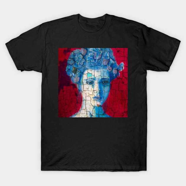 Butterfly Girl T-Shirt by teenamarie23art